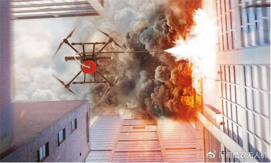 无人机如何破解高层建筑灭火难题