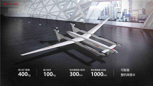 V400信天翁 大型垂直起降智能飞行器
