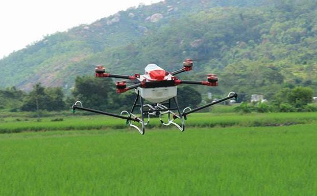 有了无人机的帮忙，可以减少农民90%的工作量