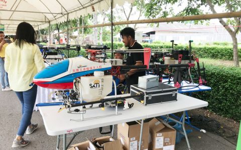 天鹰兄弟植保无人机在泰国的应用