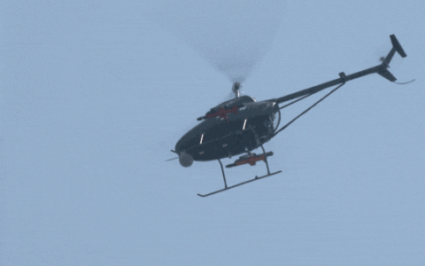 AV500W察打无人直升机，空地导弹靶试告捷