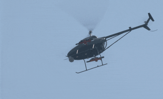 AV500W察打无人直升机，空地导弹靶试告捷 