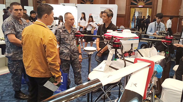 植保无人机亮相泰国皇家空军无人机论坛 