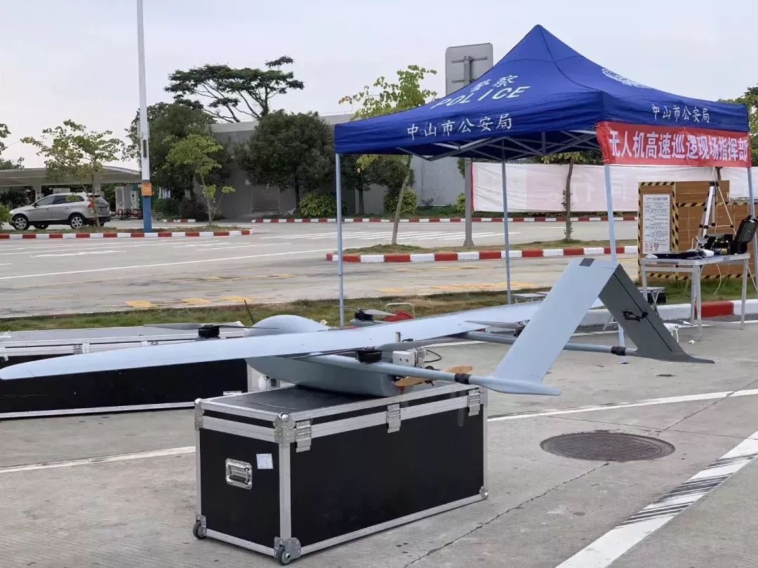 ZT-3V复合翼无人机用于广东省高速公路巡查