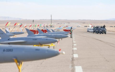 伊朗军队举行大型联合无人机军事演习-我爱无人机网