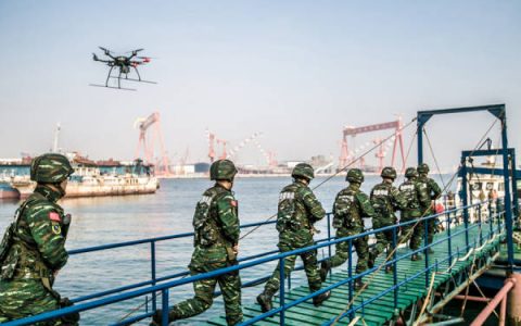 深圳科卫泰无人机在万河谷冲突完成无人机侦察任务