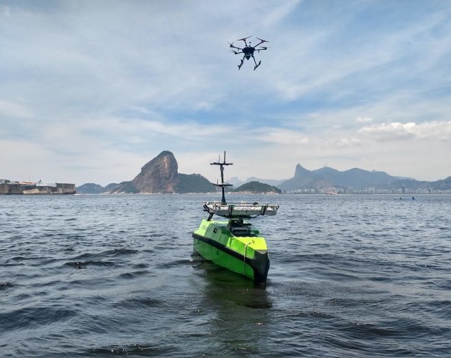 持续海上监测！通过自动停机坪，巴西在无人船上自主起降无人机