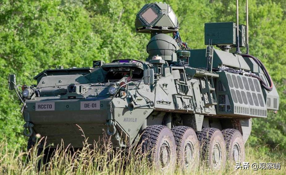 美国拯救“斯崔克”装甲车，安装激光器，能击落无人机和迫击炮弹