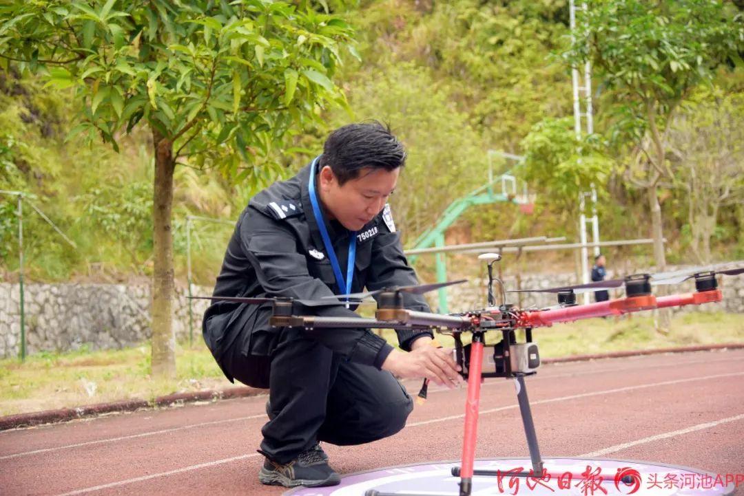 广西公安警用无人机培训在河池开班，警用无人机驾驶证