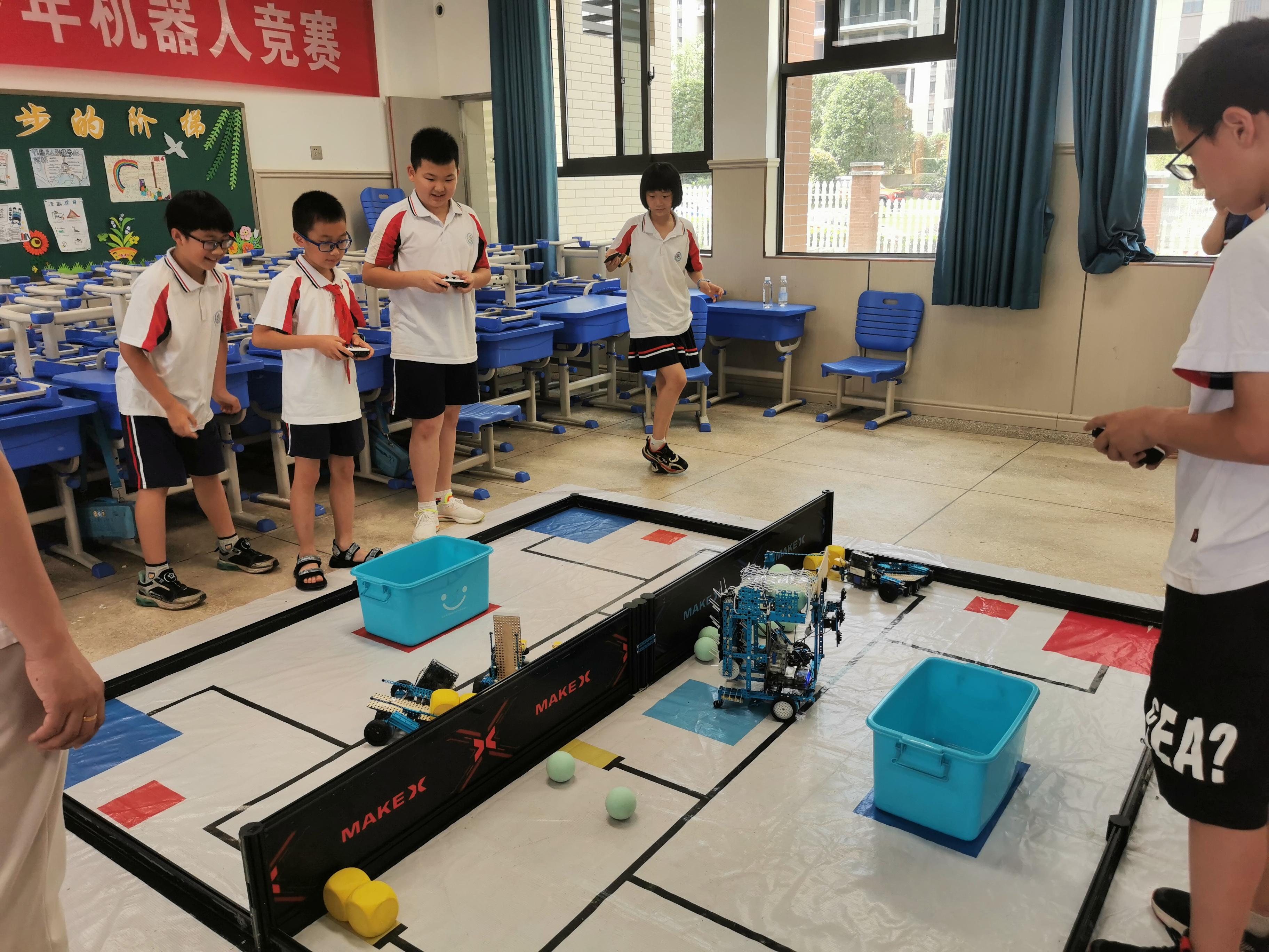 023年天心区青少年机器人竞赛在长郡天心实验学校举行"
